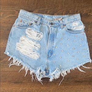 Furst of a kind vintage levi’s jean shorts